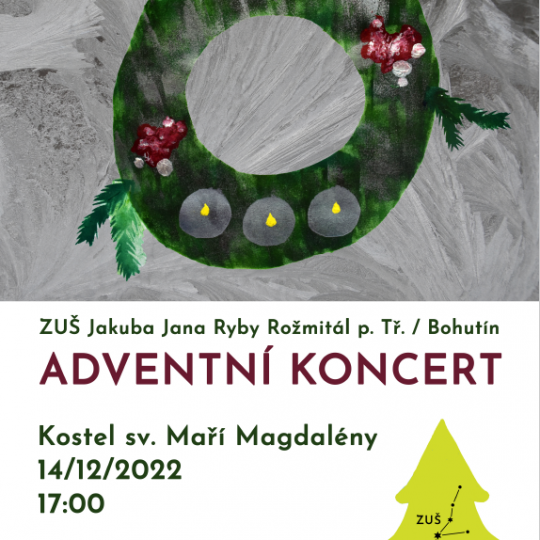 Adventní koncert pobočky Bohutín 1