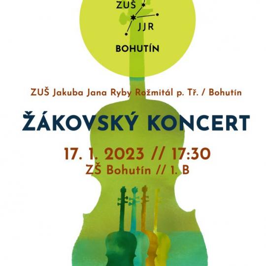 Žákovský koncert v Bohutíně 1