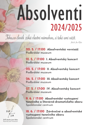 Absolventské koncerty - Podbrdské muzeum